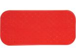 Msv Premium Tappetino Da Doccia Tappetino Da Bagno Tappetino Da Bagno Antibatterico Antiscivolo Con Ventose - Rosso - Profuma Di Rose - Circa 36 X 97 Cm - Lavabile A 60° Gradi