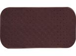 Msv Premium Tappetino Da Doccia Tappetino Da Bagno Tappetino Da Bagno Antibatterico Antiscivolo Con Ventose - Marrone - Profuma Di Rose - Circa 36 X 76 Cm - Lavabile A 60° Gradi