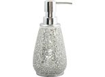 Msv Dispenser Per Sapone Polyresine Scarlett Silver