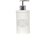 Dosatore Di Sapone Msv "Paris"" Dosatore Di Sapone Liquido, 7 X 7 X 16 Cm Crema"