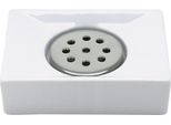 Spirella Quadro Portasapone Bianco