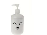 Dispenser Per Sapone Spirella Dispenser Per Sapone Liquido Sorridente 300Ml Resistente E Robusto - Bianco