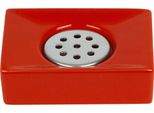 Portasapone Spirella Quadro Rosso