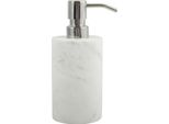 Distributore Di Sapone Spirella "Sana"" | Con Pompa In Acciaio Inox | Distributore Di Sapone Liquido | 300Ml | Resistente E Robusto | Marmo"