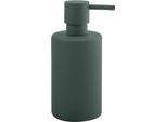 Distributore Di Sapone Spirella "Tube"" | Con Pompa In Acciaio Inox | Distributore Di Sapone Liquido | Porcellana | 300Ml | Resistente E Robusto | Verde Scuro Opaco"
