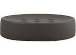 Spirella Portasapone Look Pietra Accessori Decorativi Per Il Bagno Portasapone "Tube"" Dimensioni: 11 X 11 X 3 Cm - Grigio Opaco"