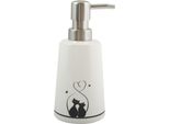Msv Distributore Di Sapone In Ceramica Gatto 300Ml