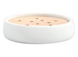 Portasapone Spirella Accessori Decorativi Per Il Bagno Portasapone "Sven"" Dimensioni: 11,6 X 11,6 X 2,4 Cm - Legno Bianco"