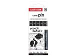 Uni-Ball PIN/5 Pf ASP013 Uni-Ball Fineliner Pin "Manga Shonen"" Pf, Set Da 5"