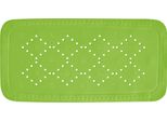 Tappeto Doccia Spirella Tappeto Da Bagno Tappeto Doccia Antibatterico Antiscivolo Con Ventose - Siberia Kiwi Green - Circa 36 X 71 Cm
