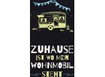 Vianmo Insegna In Legno 27X10 Cm Zuhause Ist Wo Mein Wohnmobil