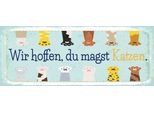 Vianmo Insegna In Legno 10X27 Cm Katze Wir Hoffen Du Magst Katzen