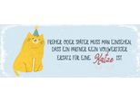 Vianmo Insegna In Legno 10X27 Cm Kein Ersatz FüR Eine Katze