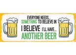 Vianmo Insegna In Legno 10X27 Cm Bier I´Ll Have Another Beer