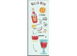 Vianmo Insegna In Legno 27X10 Cm Mulled Wine Orange Wine Anise