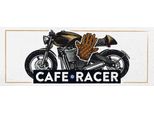 Vianmo Insegna In Legno 10X27 Cm Cafe Racer Motorrad