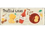 Vianmo Insegna In Legno 10X27 Cm Mulled Wine Anise Honey Apple