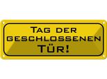 Vianmo Insegna Di Latta 10X27 Cm Tag Der Geschlossenen TüR