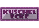 Vianmo Insegna Di Latta 10X27 Cm Kuschelecke