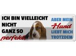 Vianmo Insegna Di Latta 10X27 Cm Mein Hund Liebt Mich Trotzdem