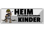 Vianmo Insegna Di Latta 10X27 Cm Heim FüR Schwer Erziehbare Kinder