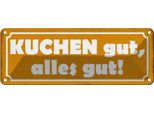 Vianmo Insegna Di Latta 10X27 Cm Kuchen Gut Alles Gut