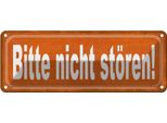 Vianmo Insegna Di Latta 10X27 Cm Bitte Nicht StöRen