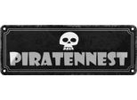 Vianmo Insegna Di Latta 10X27 Cm Piratennest