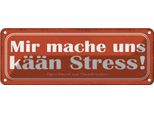 Vianmo Insegna Di Latta 10X27 Cm Mir Mache Uns KääN Stress