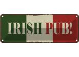 Vianmo Insegna Di Latta 10X27 Cm Irish Pub Kneipe Alkohol