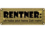 Vianmo Insegna Di Latta 10X27 Cm Rentner Jetzt Habe Keine Zeit