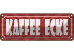 Vianmo Insegna Di Latta 10X27 Cm Kaffee Ecke