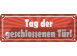 Vianmo Insegna Di Latta 10X27 Cm Tag Der Geschlossenen TüR