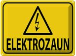 Vianmo Insegna Di Latta 30X40 Cm Elektrozaun Warnschild Vorsicht