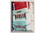 Vianmo Insegna Di Latta 40X30 Cm Berlin Deutschland Postkarte