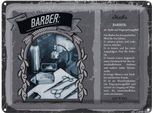 Vianmo Insegna Di Latta 30X40 Cm Barber Stylist Kreativ Geschmack
