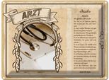 Vianmo Insegna Di Latta 30X40 Cm Arzt Optimist Mut Zuversicht Wunde