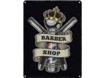 Vianmo Insegna Di Latta 40X30 Cm Barbershop Friseur Salon Haare