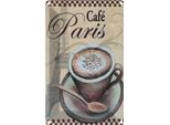 Vianmo Insegna Di Latta 18X12 Cm Paris Eiffelturm Tasse Cafe