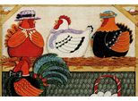 Vianmo Insegna In Legno 12X18 Cm Huhn HüHner Eggs Eier
