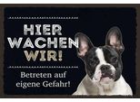 Vianmo Insegna In Legno 12X18 Cm Tiere Hier Wachen Wir Eigene Gefahr