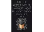 Vianmo Insegna In Legno 18X12 Cm Kaffee Redet Nicht Macht Seinen Job
