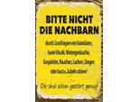 Vianmo Insegna In Legno 18X12 Cm Lustig Bitte Nicht Nachbarn StöRen