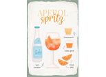 Vianmo Insegna In Legno 18X12 Cm Aperol Spritz Cocktail Recipe