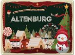 Vianmo Insegna Di Latta 30X40 Cm GrüßE Altenburg
