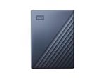 Western Digital My Passport Ultra Disco Rigido Esterno 6 Tb Usb Tipo-C 3.2 Gen 1 Blu