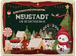 Vianmo Insegna Di Latta 30X40 Cm GrüßE Aus Neustadt Am RÜBenberge