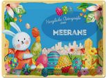 Vianmo Insegna Di Latta 30X40 Cm Ostern OstergrüßE Meerane