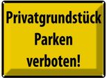 Vianmo Insegna Di Latta 30X40 Cm PrivatgrundstüCk Parkverbot