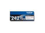 Original Brother HL-3142 Cw (TN-242BKTWIN) Toner Schwarz